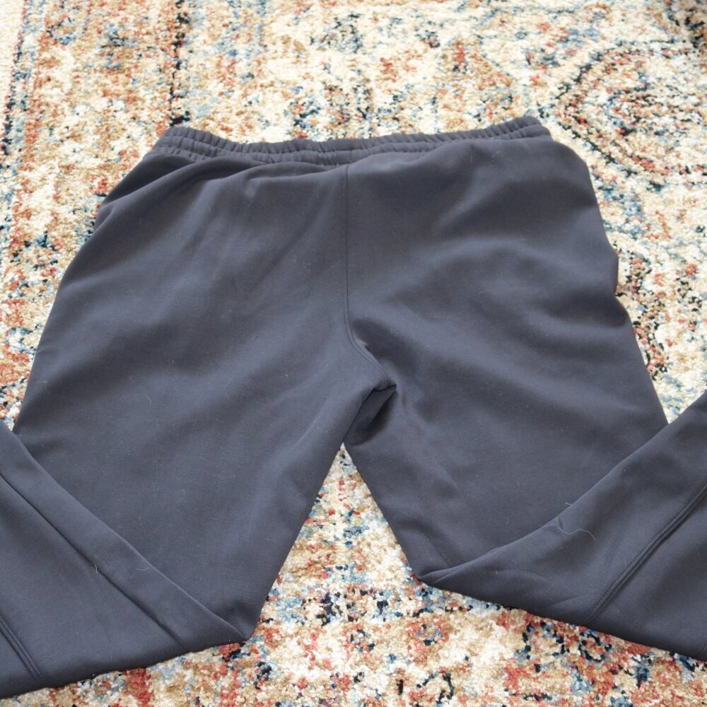 Women’s Black Jogger Track Pants with Drawstring Waist - Picture 3 of 3